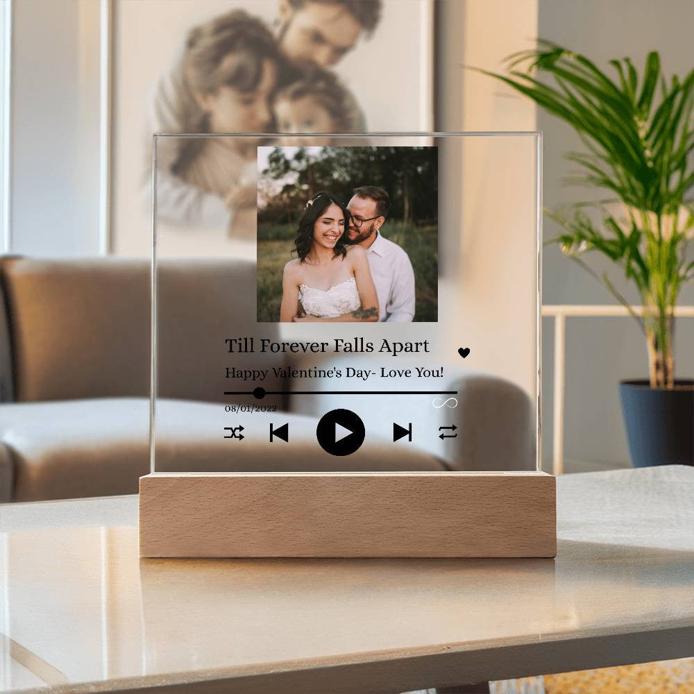 Personalized Song Plaque