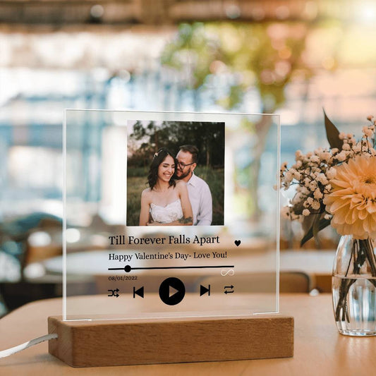 Personalized Song Plaque