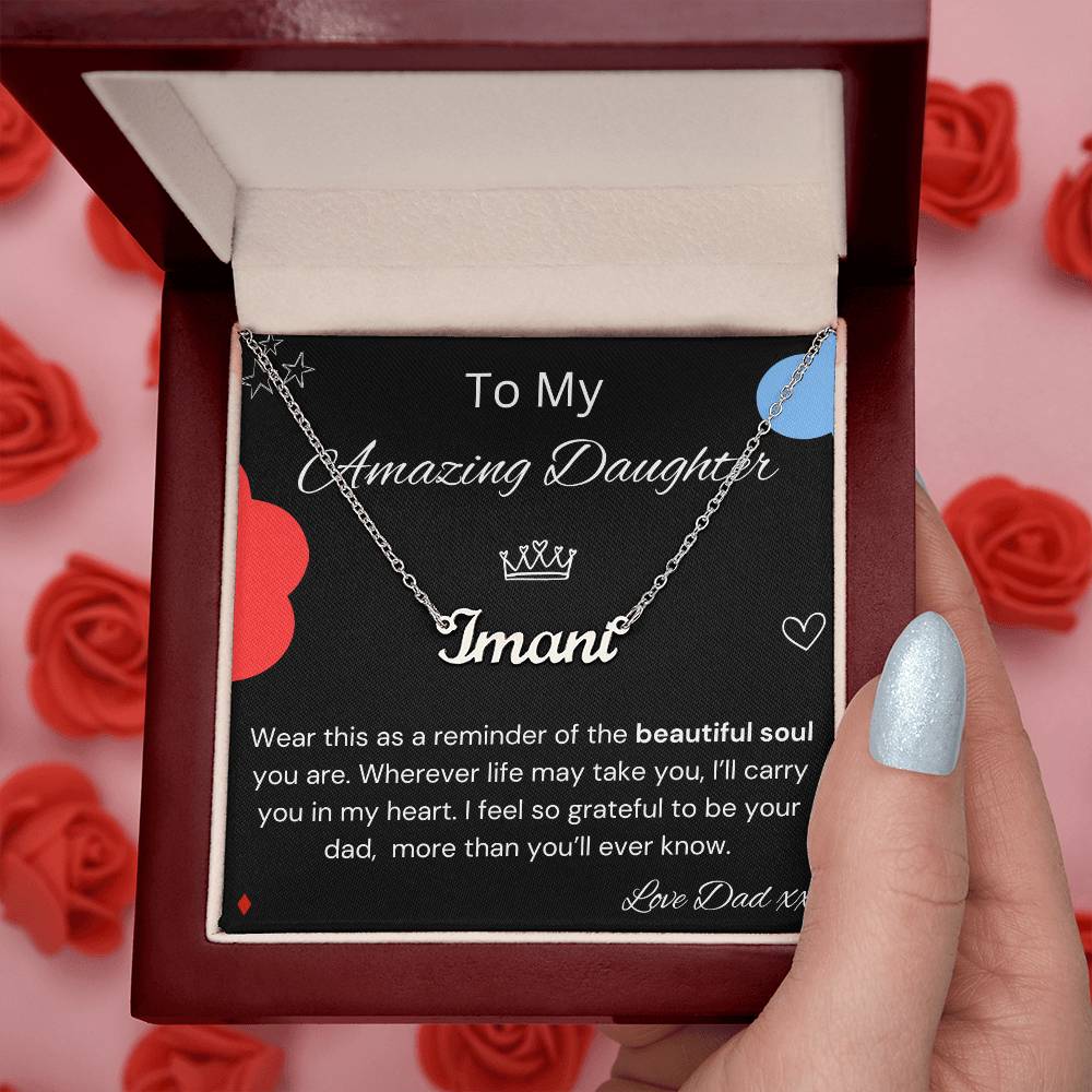 Beautiful Soul Name Necklace