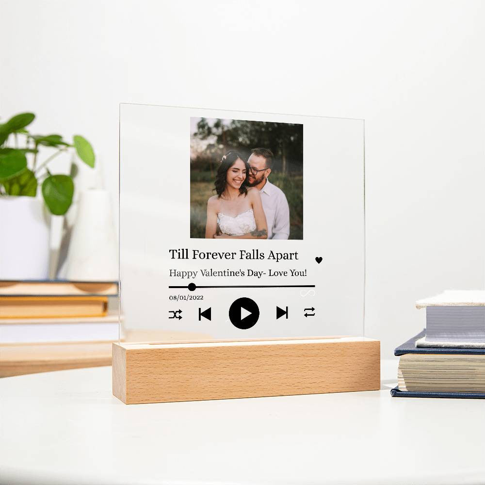 Personalized Song Plaque