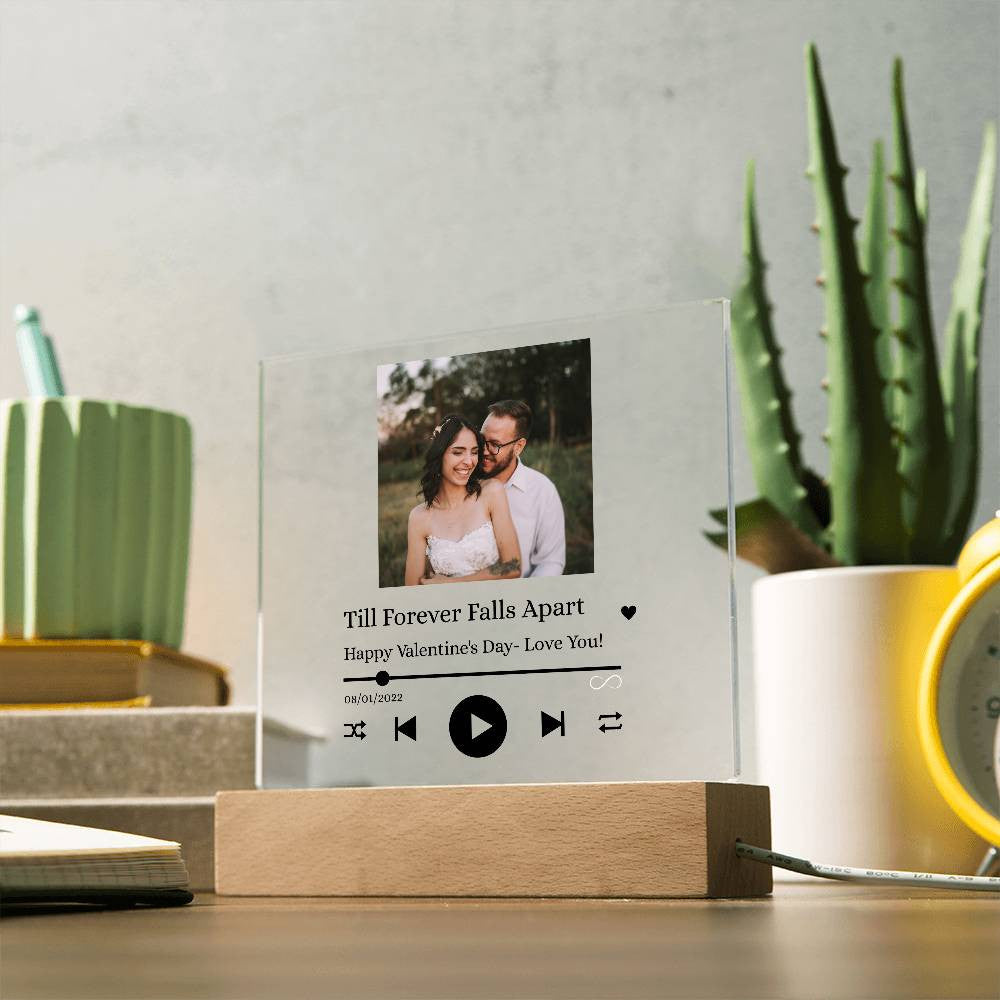 Personalized Song Plaque