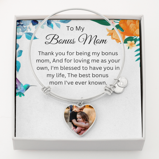 Blessed Bonus Mom Bangle